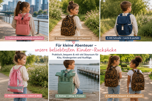 Die perfekten Begleiter für Kita, Kindergarten & Ausflüge – Unsere beliebtesten Kinder-Rucksäcke im Überblick