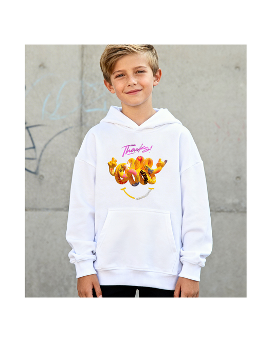 Streetwear Hoodie - Thanks