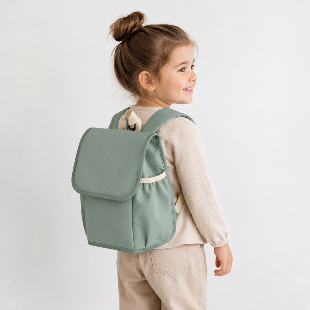 Kleinkinder Rucksack mit Klettverschluss – Isoliert & ideal für Kindergarten und Ausflüge