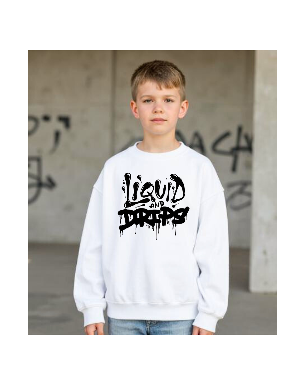 Oversize Sweatshirt – Liquid