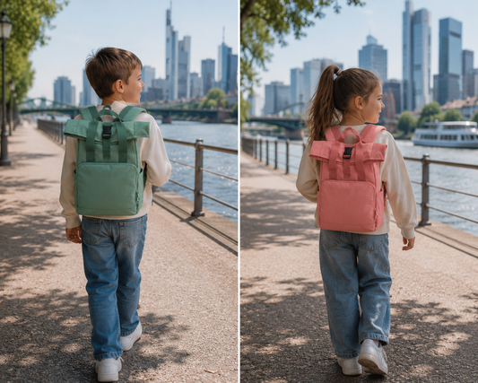 Kinder Rolltop Rucksack – Alltag & Freizeit