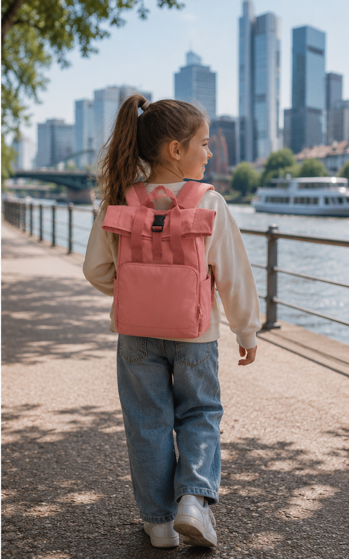 Kinder Rolltop Rucksack – Alltag & Freizeit