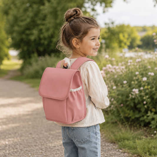 Kleinkinder Rucksack mit Klettverschluss – Isoliert & ideal für Kindergarten und Ausflüge